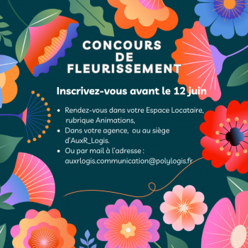 AuxR_Logis - Concours de fleurissement 2026