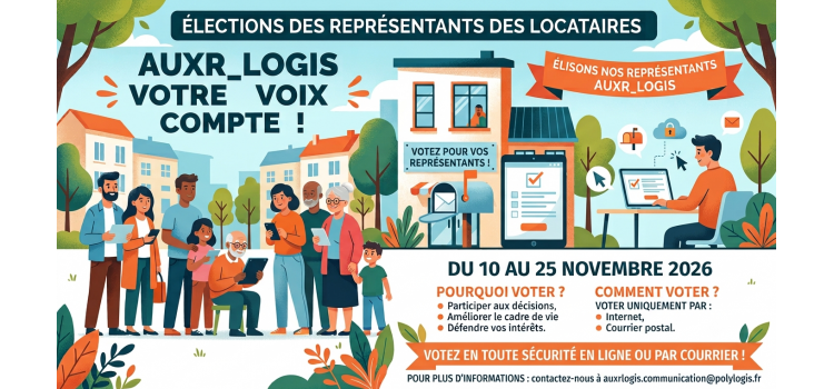 Vous pourrez voter en toute sécurité sur internet ou par courrier, grâce à l'enveloppe T fournie avec le matériel de vote.