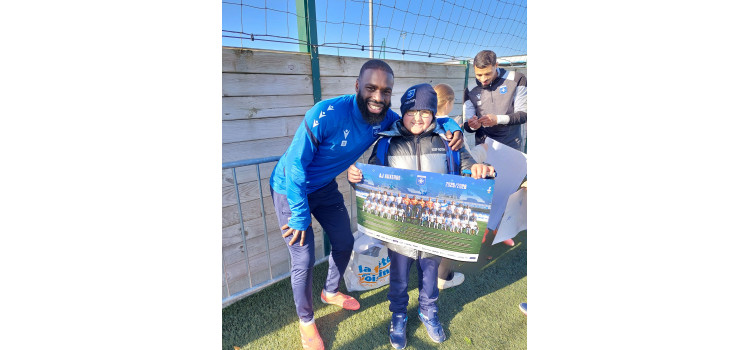 Des jeunes supporters heureux !