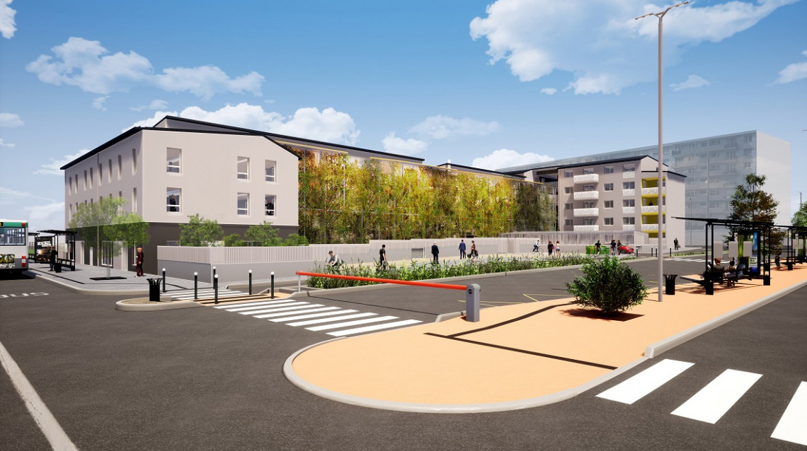 AuxR_Logis - Résidence Porte de Paris - Auxerre