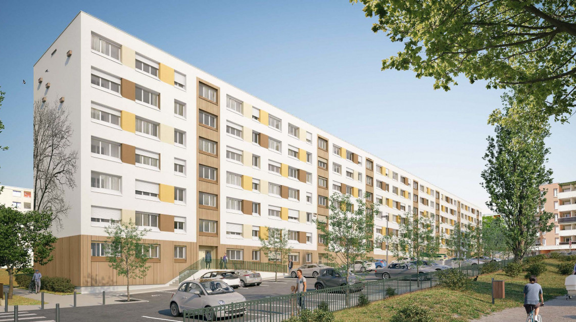 AuxR_Logis - Réhabilitation énergétique bâtiment G et restructuration entrée 19 Sainte Geneviève- Auxerre