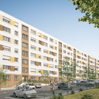 AuxR_Logis - Réhabilitation énergétique bâtiment G et restructuration entrée 19 Sainte Geneviève- Auxerre